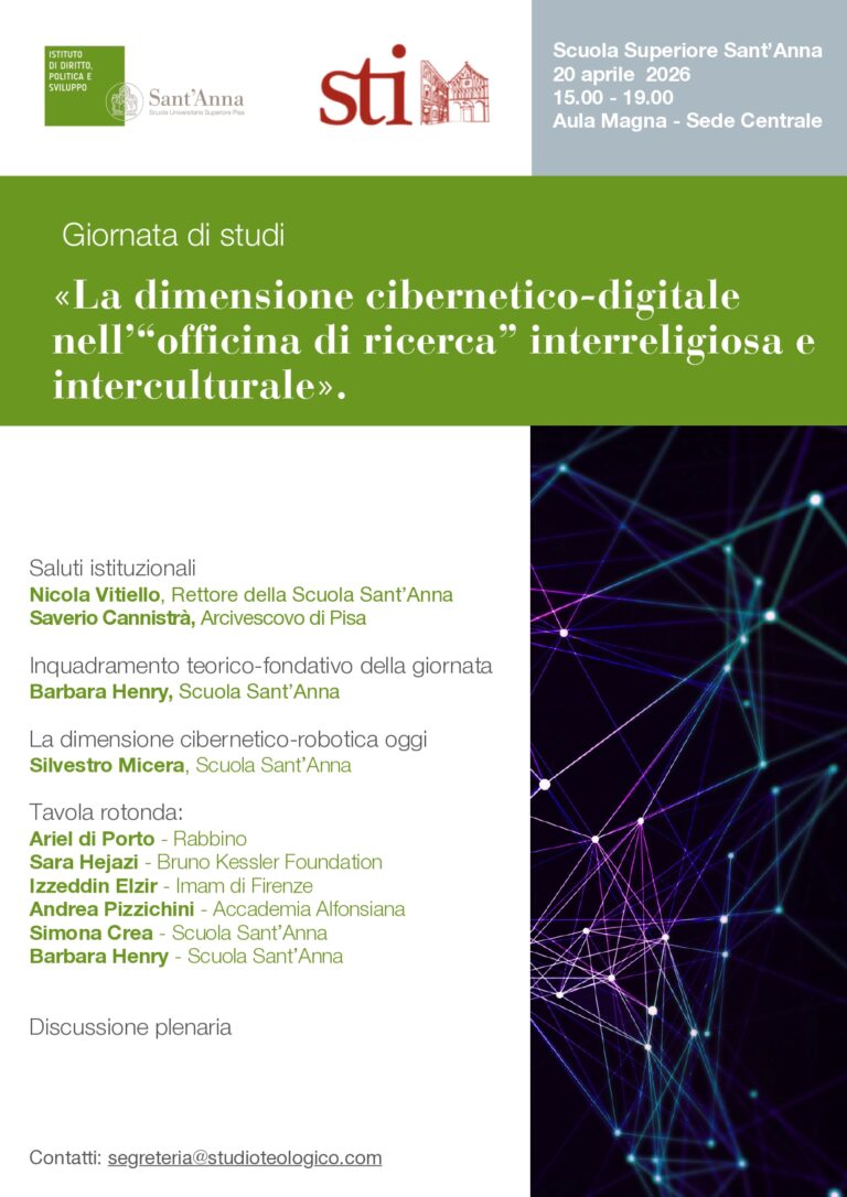 Giornata di studi Scuola Sant’Anna – STI